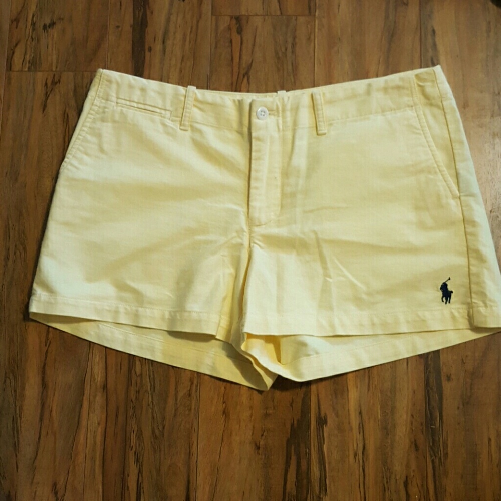 Ralph Lauren Womens Yellow shorts Size 6